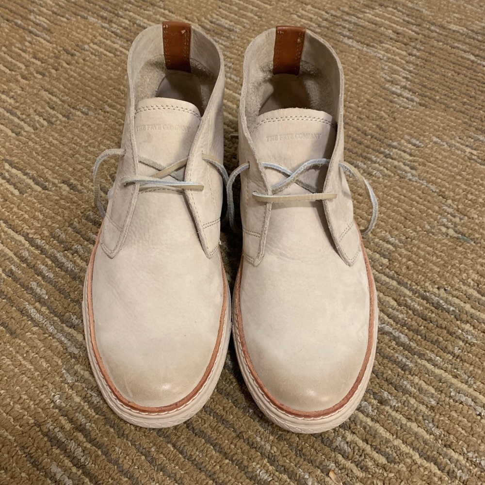 New Frye Chukka Leather Boots